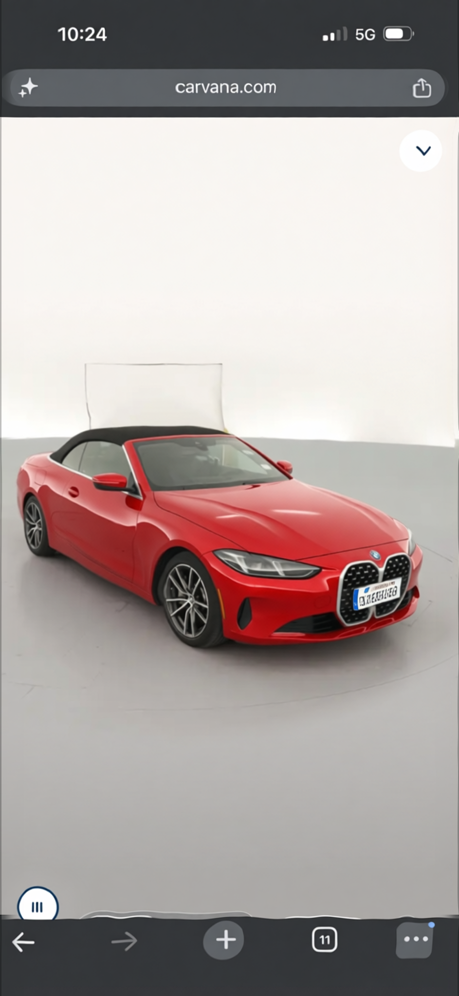 Preview Car 40 rendered in Ferrari Red gloss paint