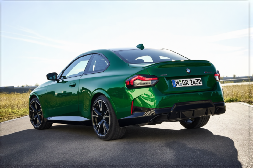 Preview Car 28 rendered in Racing Green gloss paint