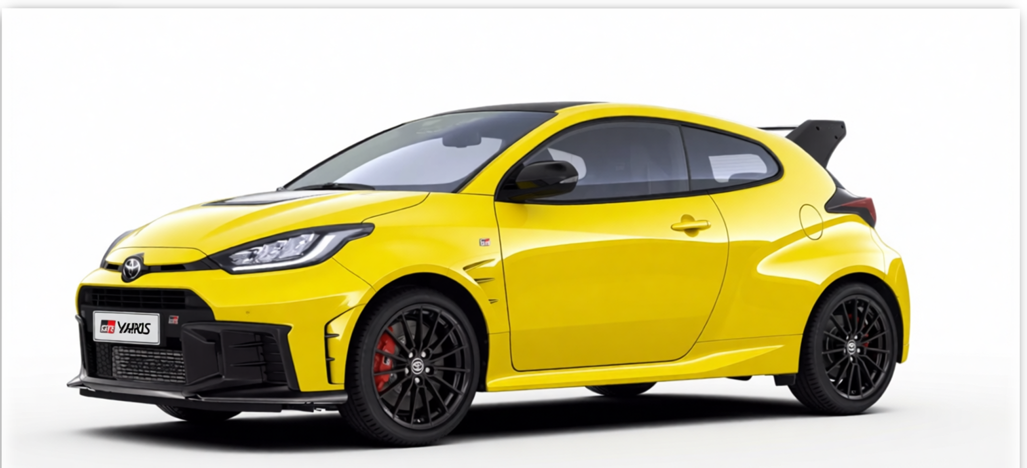 Preview Car 44 rendered in Racing Yellow gloss paint