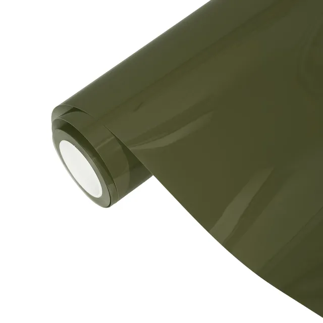 Ravoony Audi Gloss Army Green vinyl wrap film texture — Specced