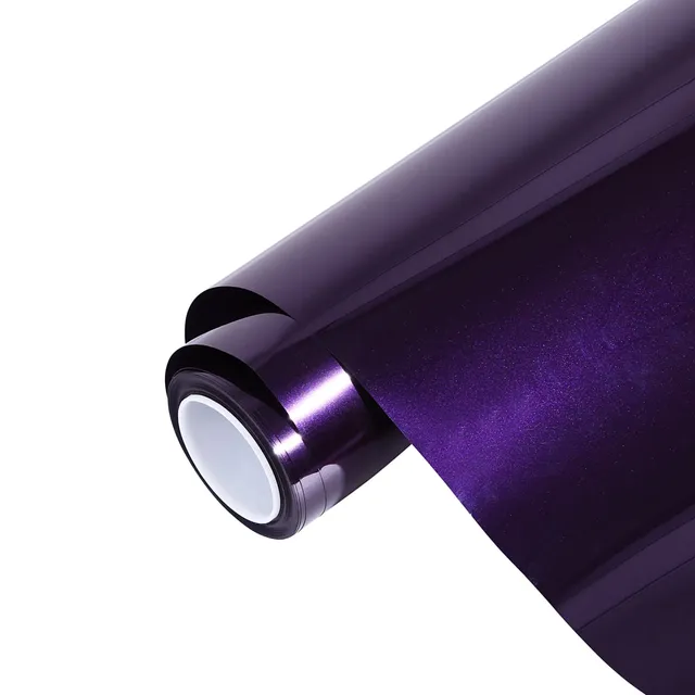 Ravoony Audi Gloss Velvet Purple vinyl wrap film texture — Specced