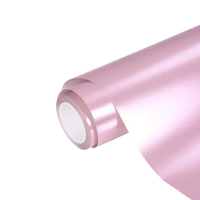 Ravoony Bentley Gloss Passion Pink vinyl wrap film texture — Specced