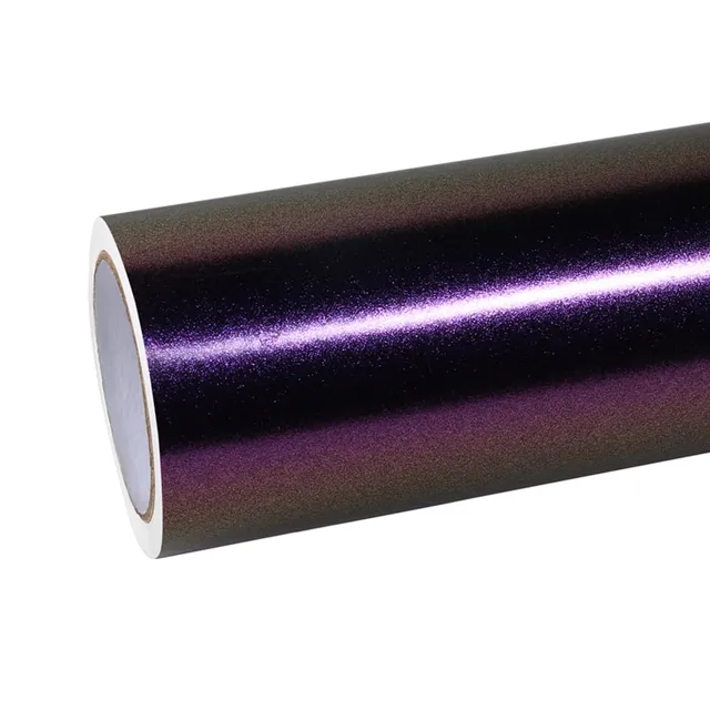 Ravoony Diamond Purple vinyl wrap film texture — Specced
