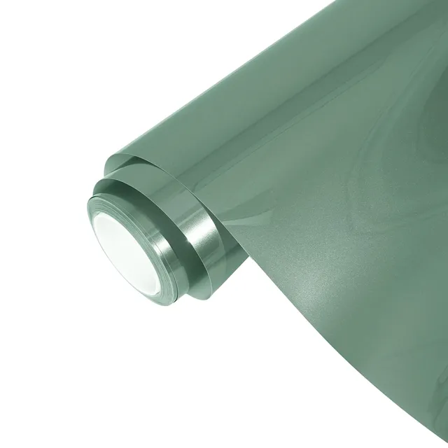 Ravoony Ferrari Gloss Verde Francesca Green vinyl wrap film texture — Specced