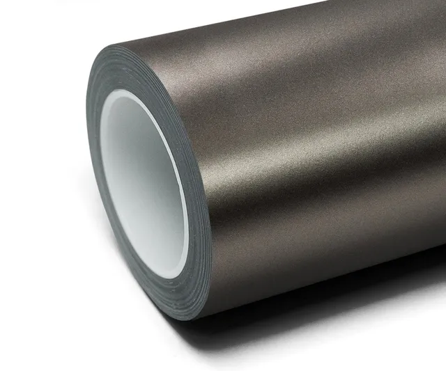 Inozetek Frozen Matte Antique Bronze vinyl wrap film texture — Specced