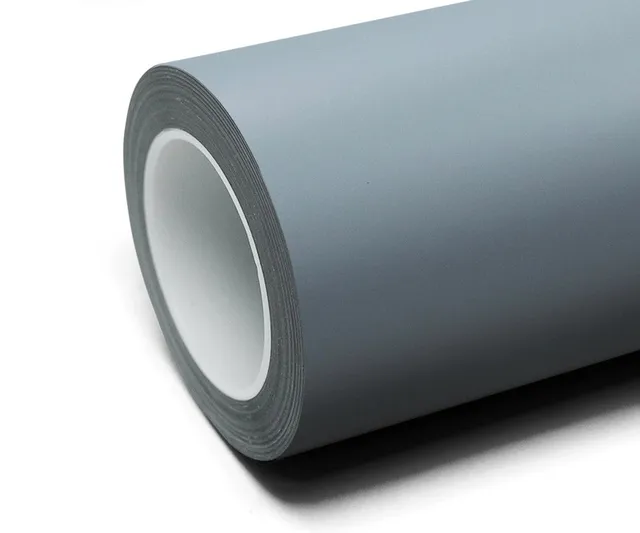 Inozetek Frozen Matte Fighting Grey vinyl wrap film texture — Specced