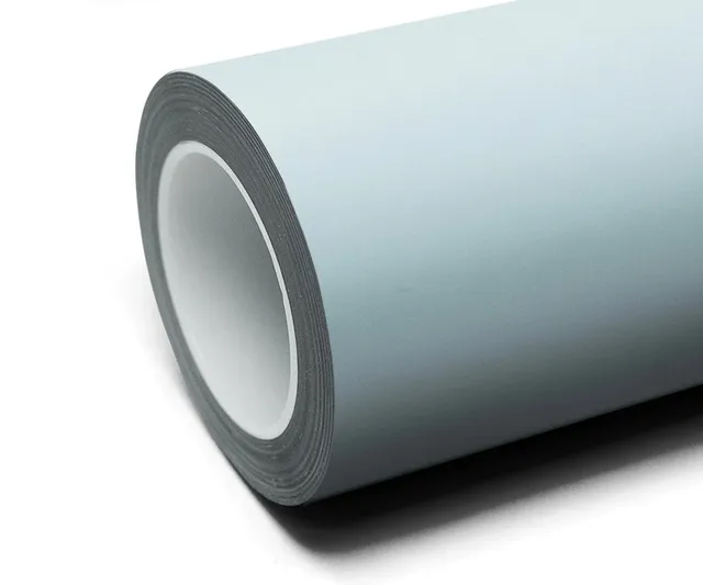 Inozetek Frozen Matte Glacier Blue vinyl wrap film texture — Specced