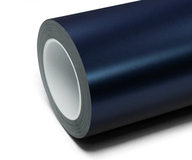 Inozetek Frozen Matte Mystic Blue vinyl wrap film texture — Specced