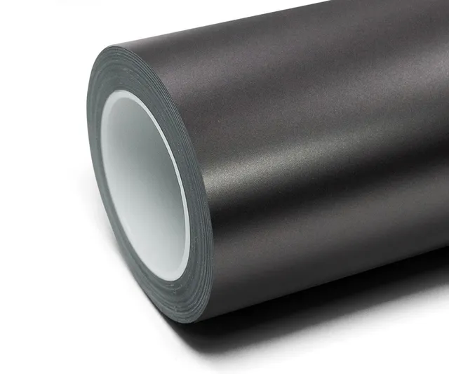 Inozetek Frozen Matte Shadow Grey vinyl wrap film texture — Specced