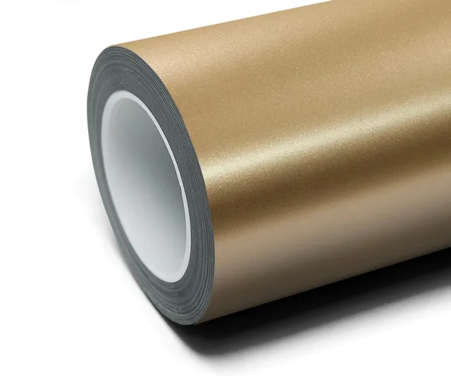 Inozetek Frozen Satin Metallic Antique Bronze vinyl wrap film texture — Specced