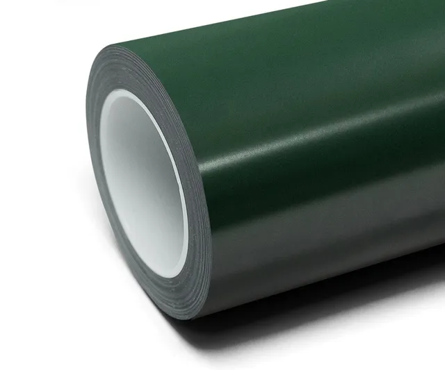 Inozetek Frozen Satin Racing Green vinyl wrap film texture — Specced