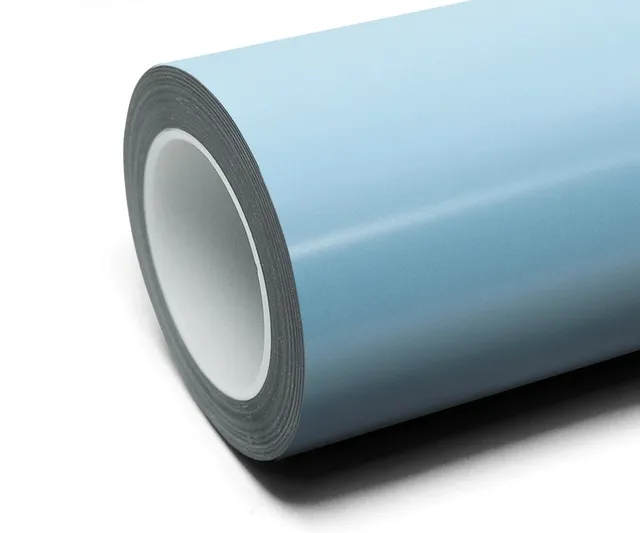 Inozetek Frozen Satin Snow Blue vinyl wrap film texture — Specced
