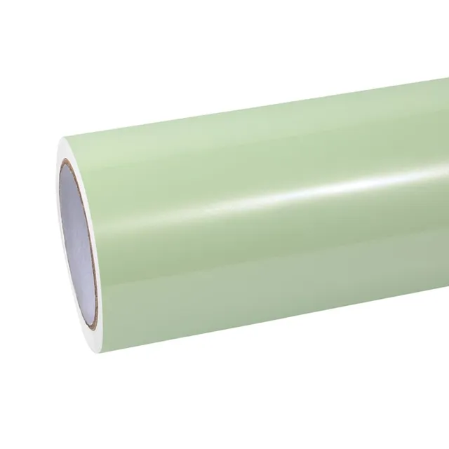 Ravoony Gloss Avocado Green vinyl wrap film texture — Specced