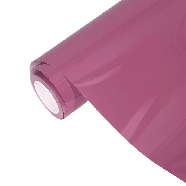 Ravoony Gloss Crystal Tulip Pink vinyl wrap film texture — Specced