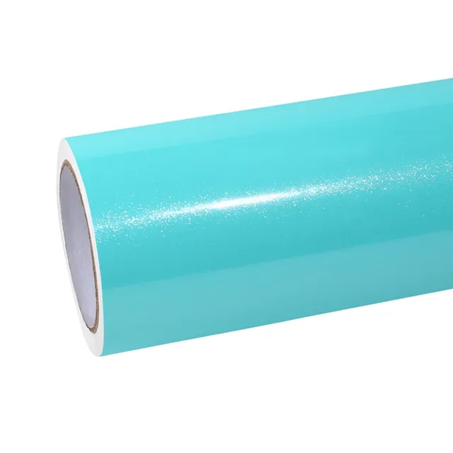 Ravoony Gloss Metal Paint Ocean Blue vinyl wrap film texture — Specced