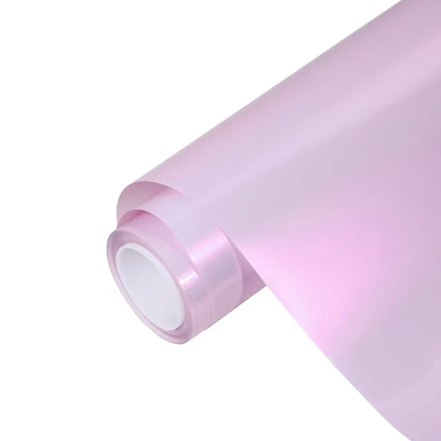 Ravoony Glossy Flower Pink vinyl wrap film texture — Specced