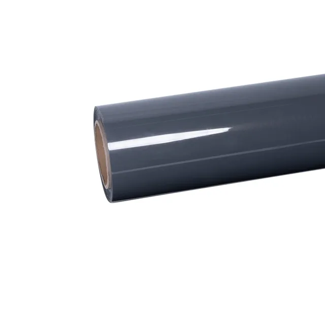 Ravoony Glossy Metallic Tourmalie Grey vinyl wrap film texture — Specced