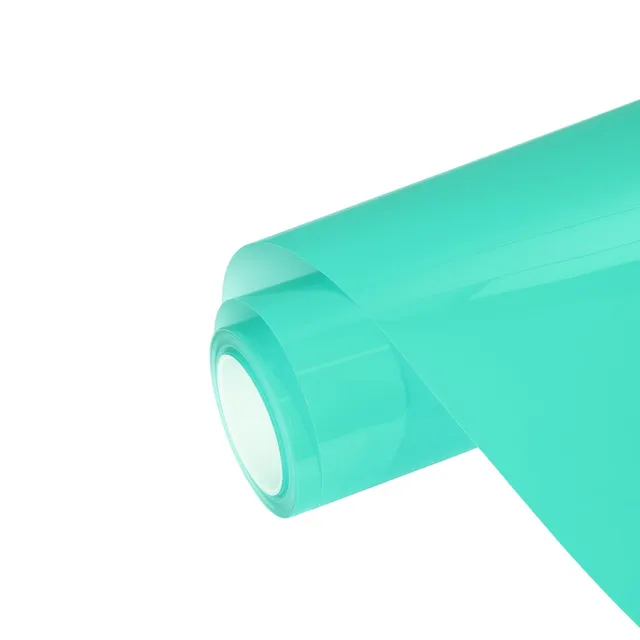 Ravoony Glossy Porsche Mint Green vinyl wrap film texture — Specced