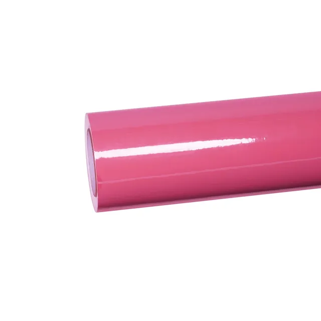 Ravoony Glossy Princess Pink vinyl wrap film texture — Specced