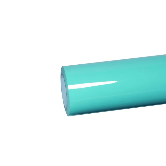 Ravoony Glossy Tiffany Blue vinyl wrap film texture — Specced
