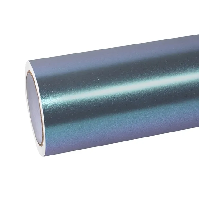Ravoony Matte Diamond Grey Blue vinyl wrap film texture — Specced