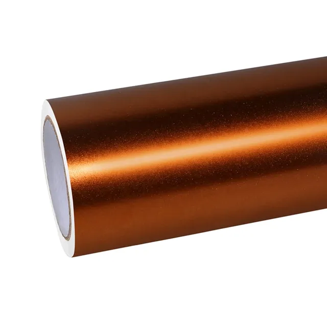 Ravoony Matte Metallic Copper vinyl wrap film texture — Specced