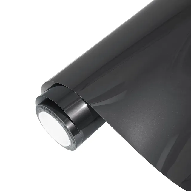 Ravoony Metallic Titanium vinyl wrap film texture — Specced