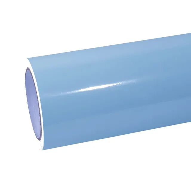Ravoony Rolls-royce Gloss Dawn Light Blue vinyl wrap film texture — Specced
