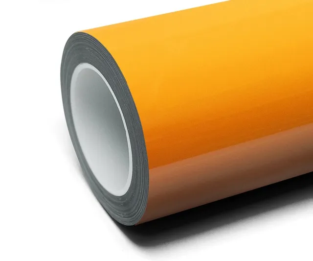 Inozetek Super Gloss Goldenrod vinyl wrap film texture — Specced
