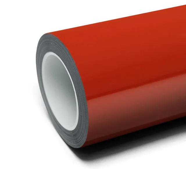 Inozetek Super Gloss Lava Orange vinyl wrap film texture — Specced