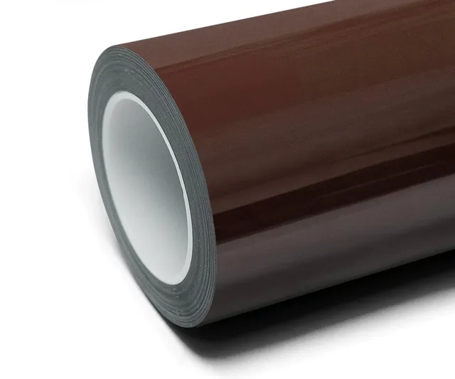 Inozetek Super Gloss Majestic Brown vinyl wrap film texture — Specced