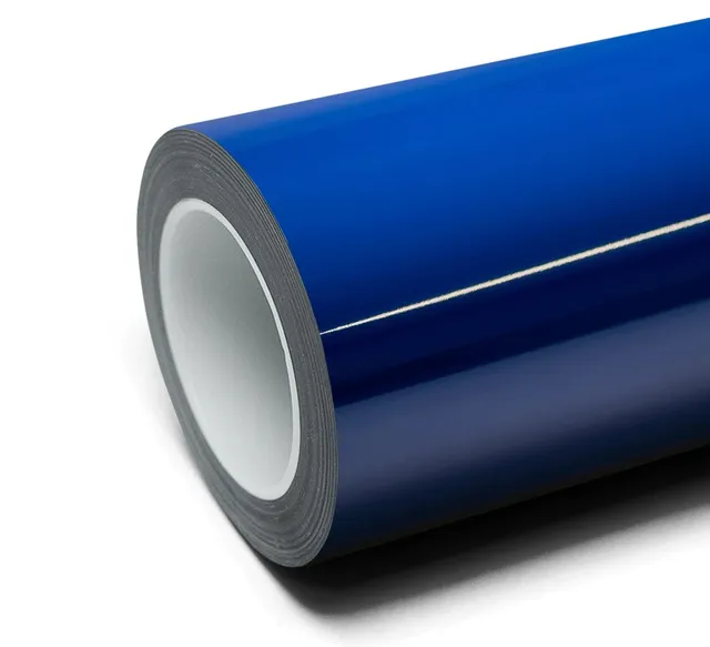 Inozetek Super Gloss Maritime Blue vinyl wrap film texture — Specced