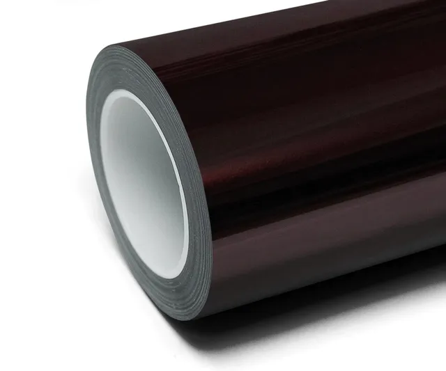 Inozetek Super Gloss Metallic Black Rose vinyl wrap film texture — Specced