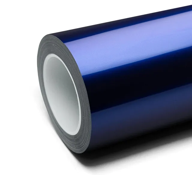 Inozetek Super Gloss Metallic Blueberry vinyl wrap film texture — Specced