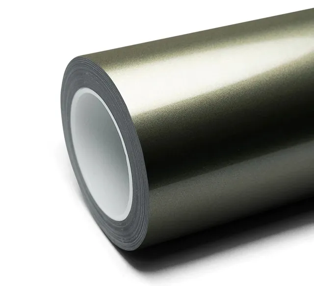 Inozetek Super Gloss Metallic Hunter Jade vinyl wrap film texture — Specced