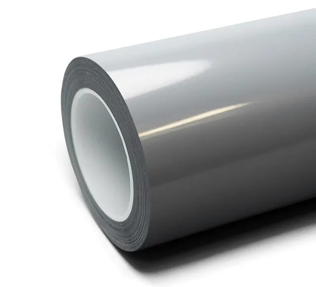 Inozetek Super Gloss Metallic Speed Silver vinyl wrap film texture — Specced