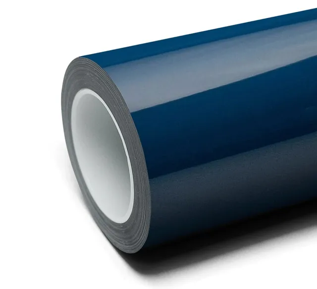 Inozetek Super Gloss Narwhal Blue vinyl wrap film texture — Specced