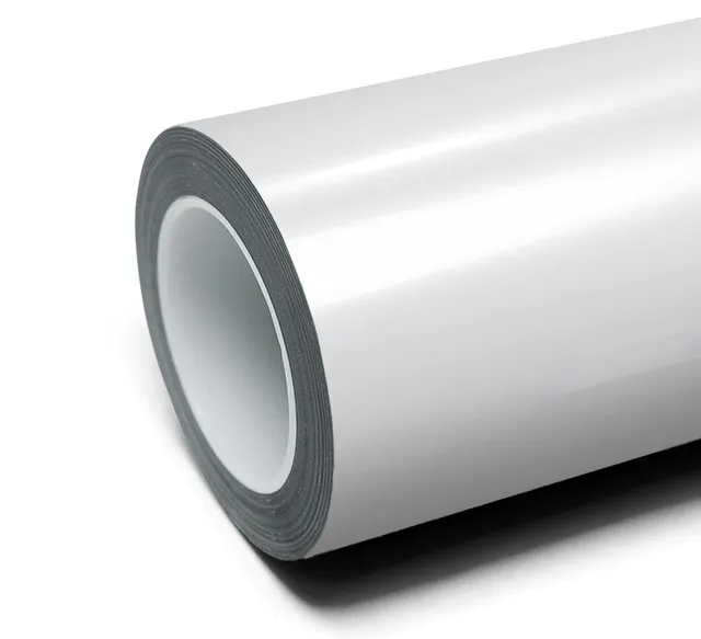 Inozetek Super Gloss Pearl White vinyl wrap film texture — Specced