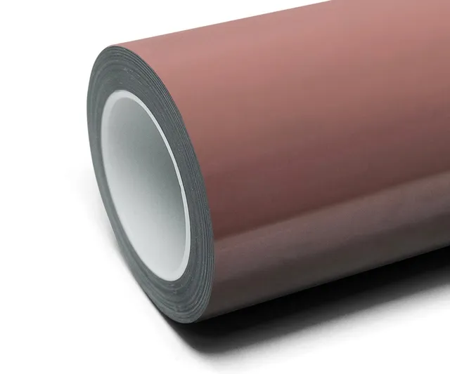 Inozetek Super Gloss Sappan Red vinyl wrap film texture — Specced