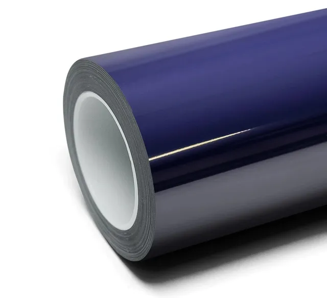 Inozetek Super Gloss Violet vinyl wrap film texture — Specced