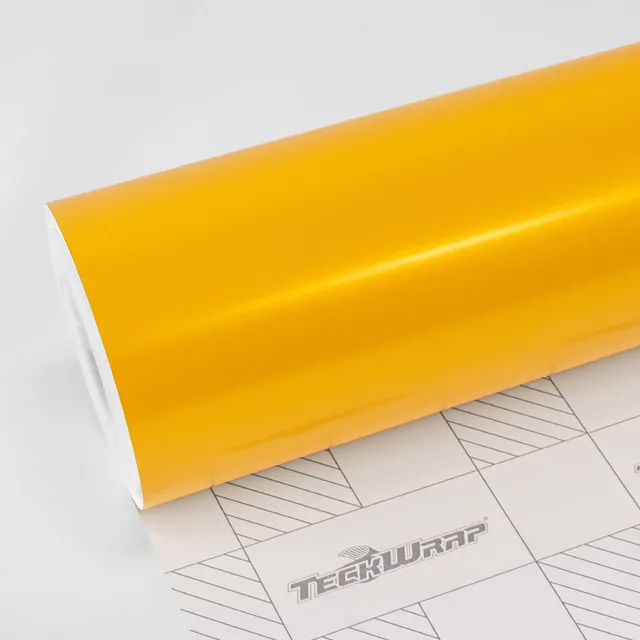 TeckWrap Hornet Yellow vinyl wrap film texture — Specced