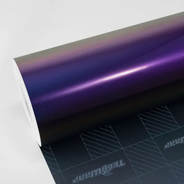 TeckWrap Purple Green vinyl wrap film texture — Specced