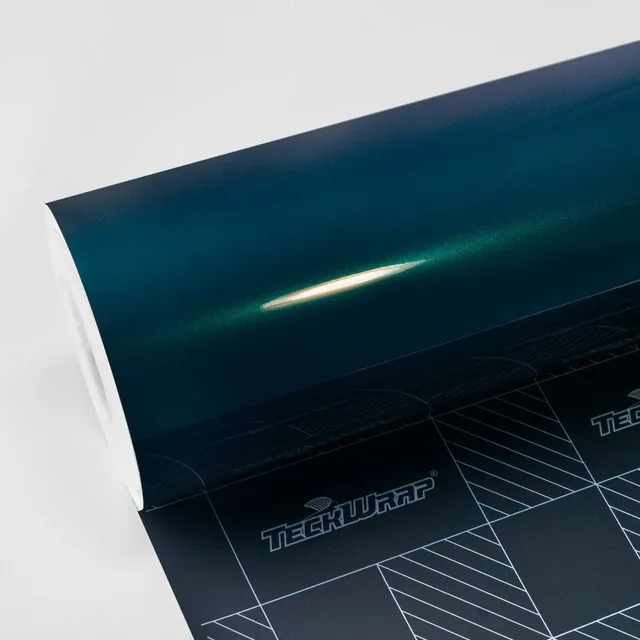 TeckWrap Sherwood Green vinyl wrap film texture — Specced