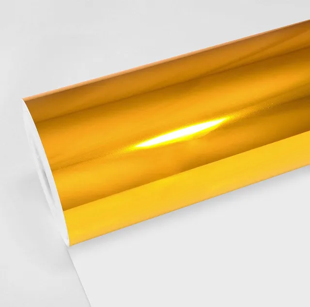 TeckWrap Yellow Gold vinyl wrap film texture — Specced