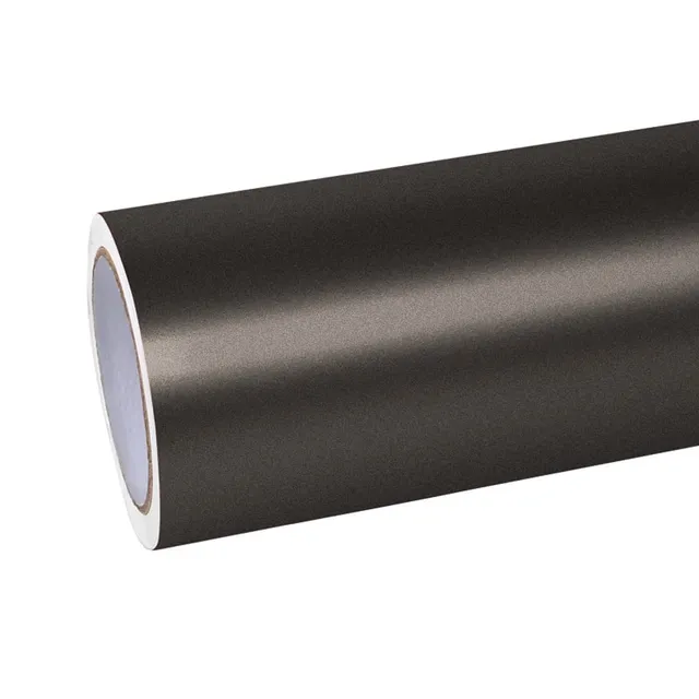 Ravoony Ultra-matte Dark Grey vinyl wrap film texture — Specced