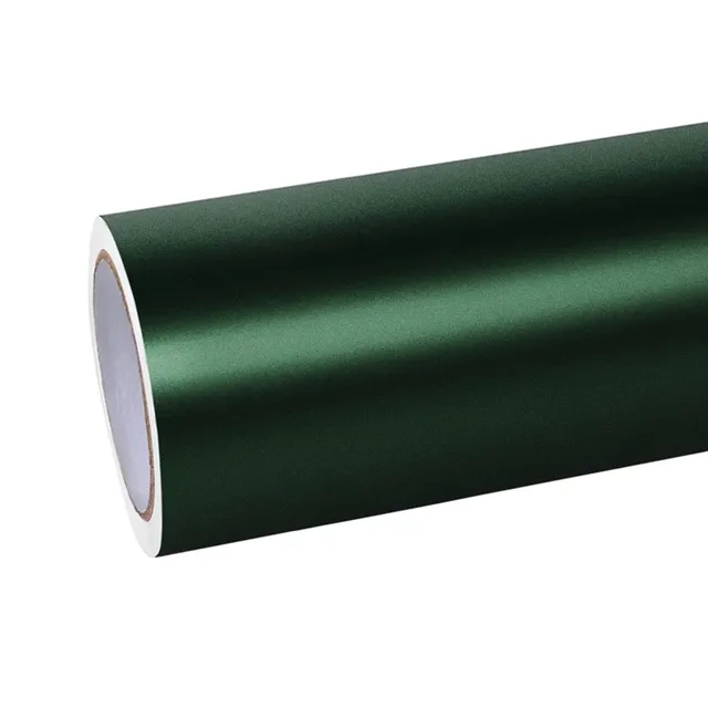 Ravoony Ultra-matte Diamond Green vinyl wrap film texture — Specced
