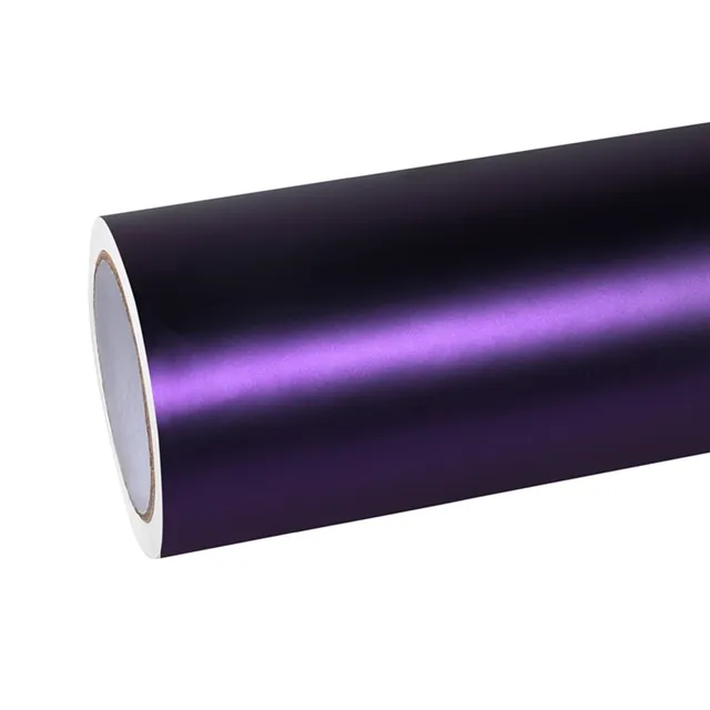 Ravoony Ultra-matte Purple-red vinyl wrap film texture — Specced